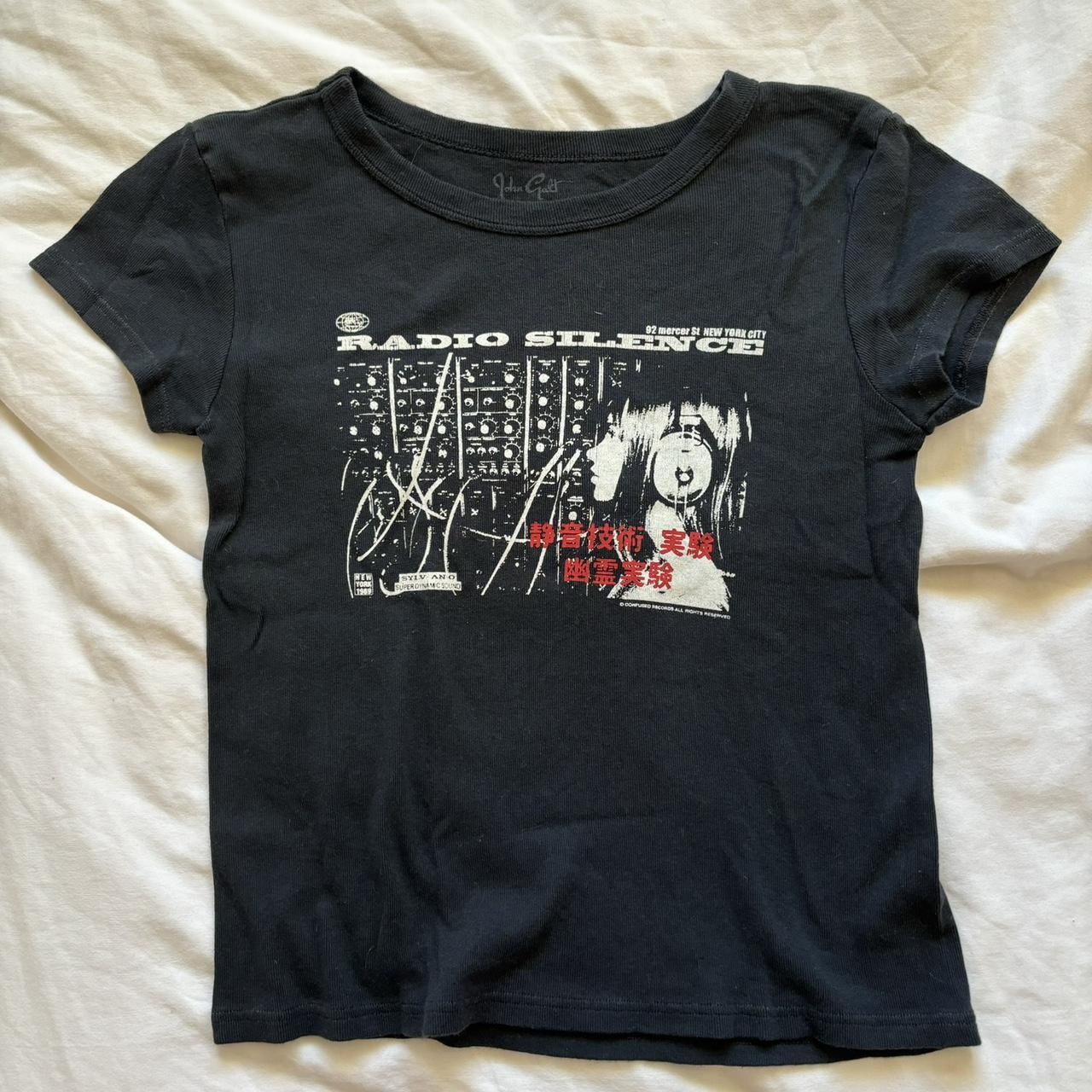 BRANDY graphic tee worn once, flawless Depop