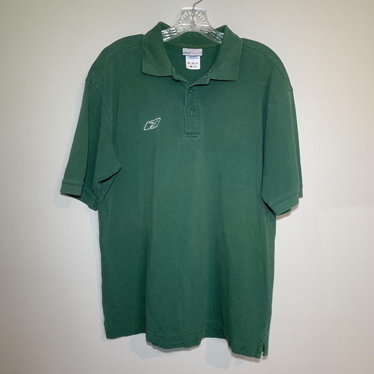 Reebok polo deals shirts mens green