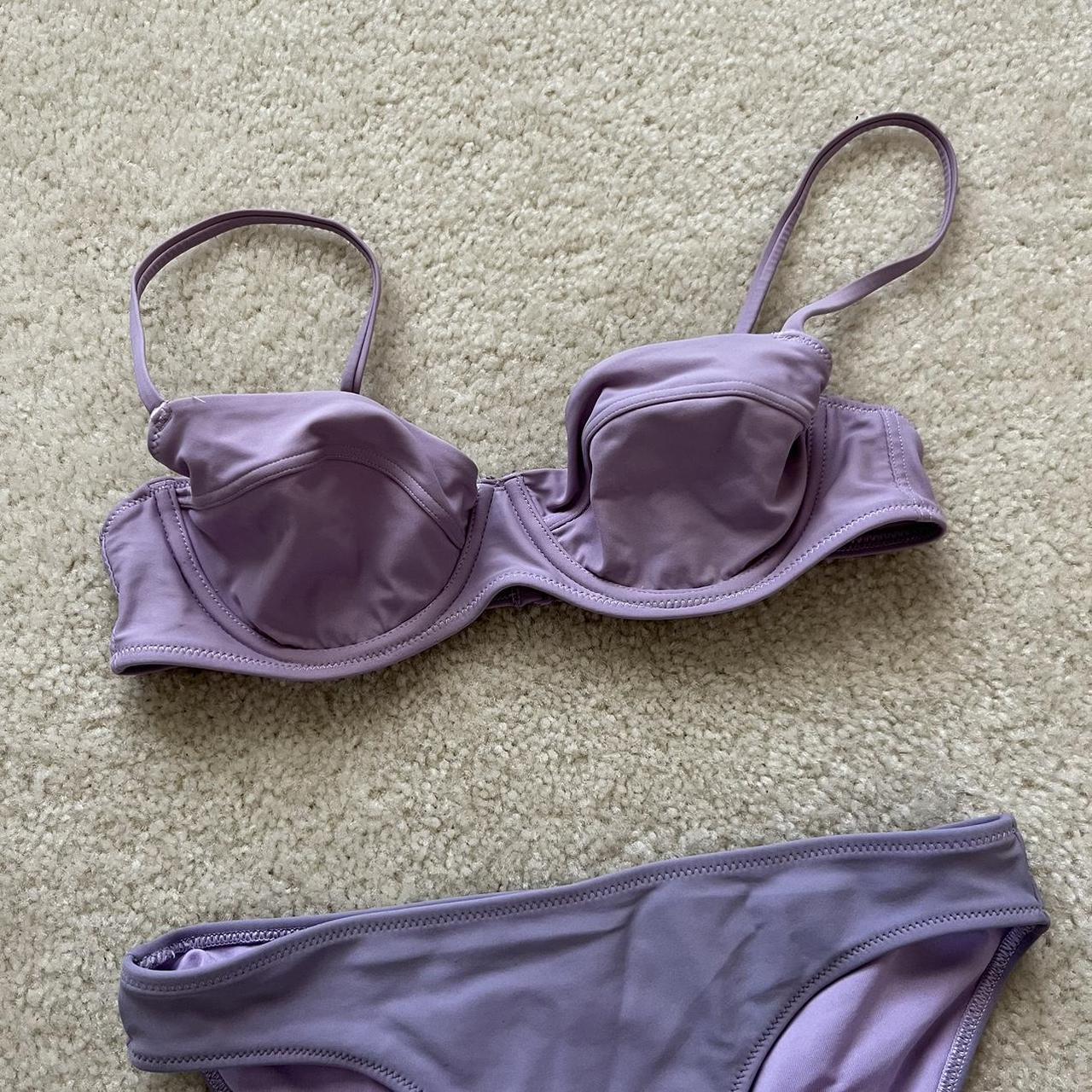 Aerie Women's Purple Bikinisandtankinisets Depop