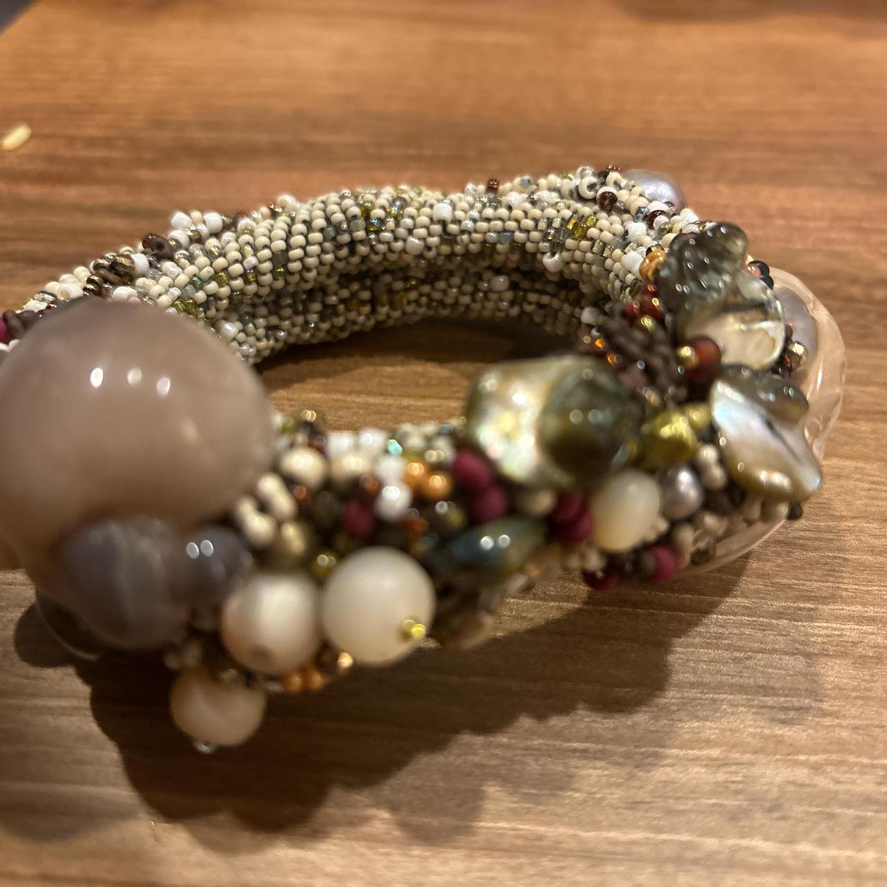 Women's Bracelet - Multi/Gold – Large, statement … - image 2