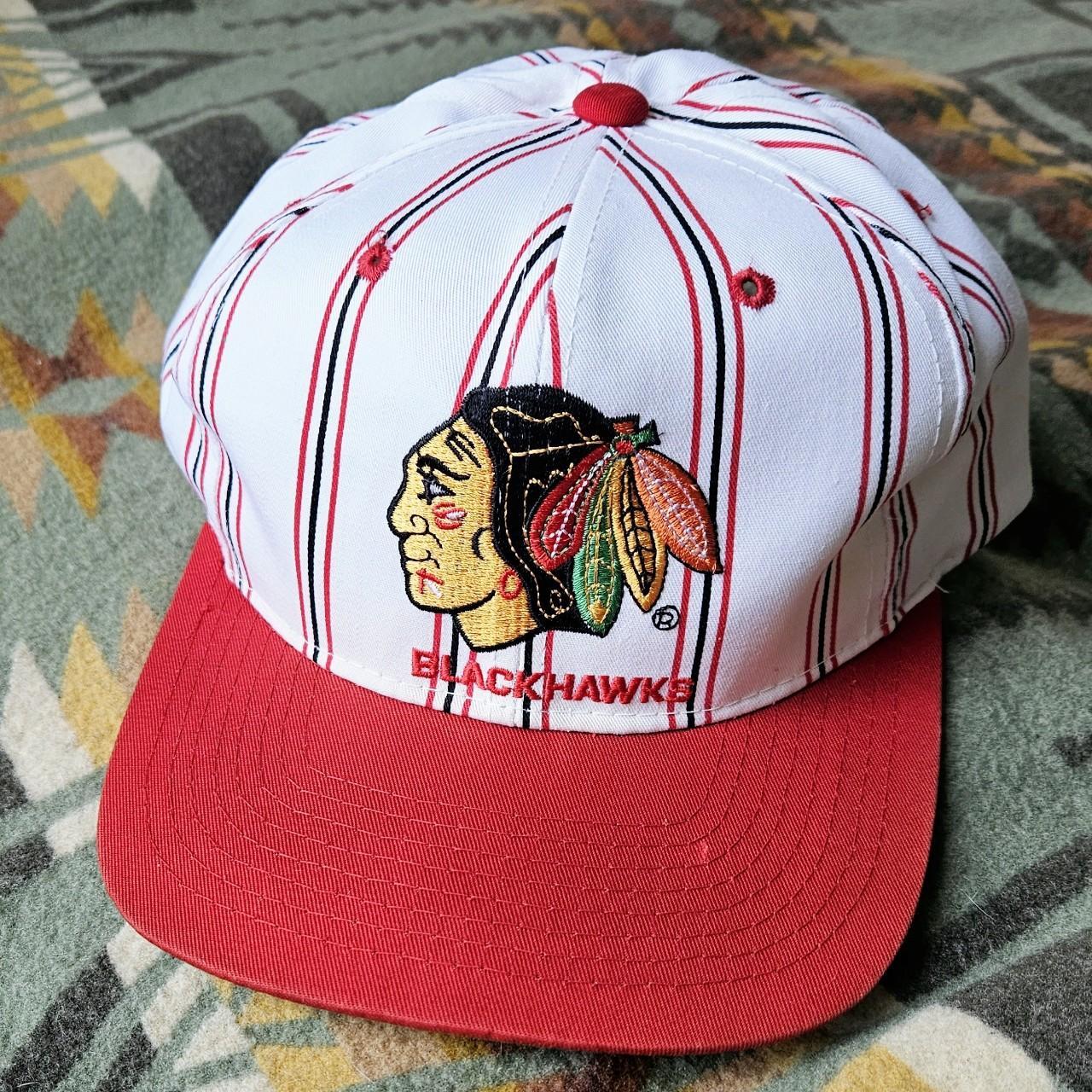 Vintage Chicago Blackhawks Starter Snapback Hockey Hat