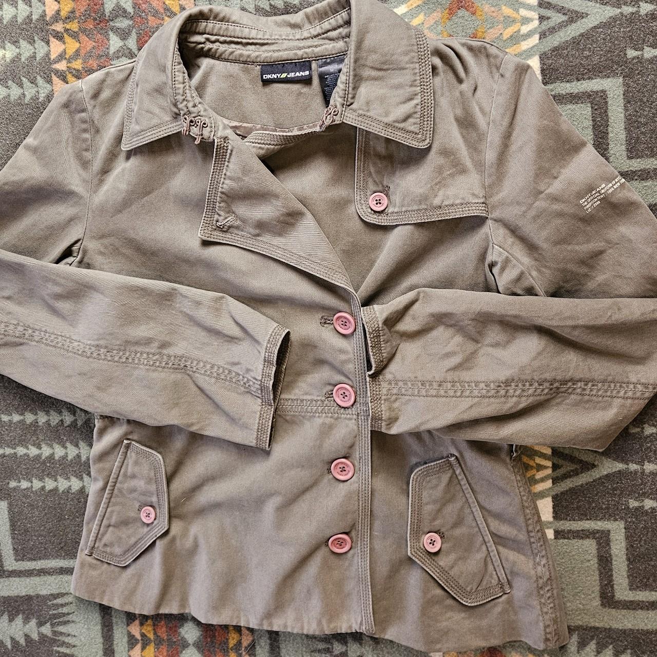 dkny military jacket