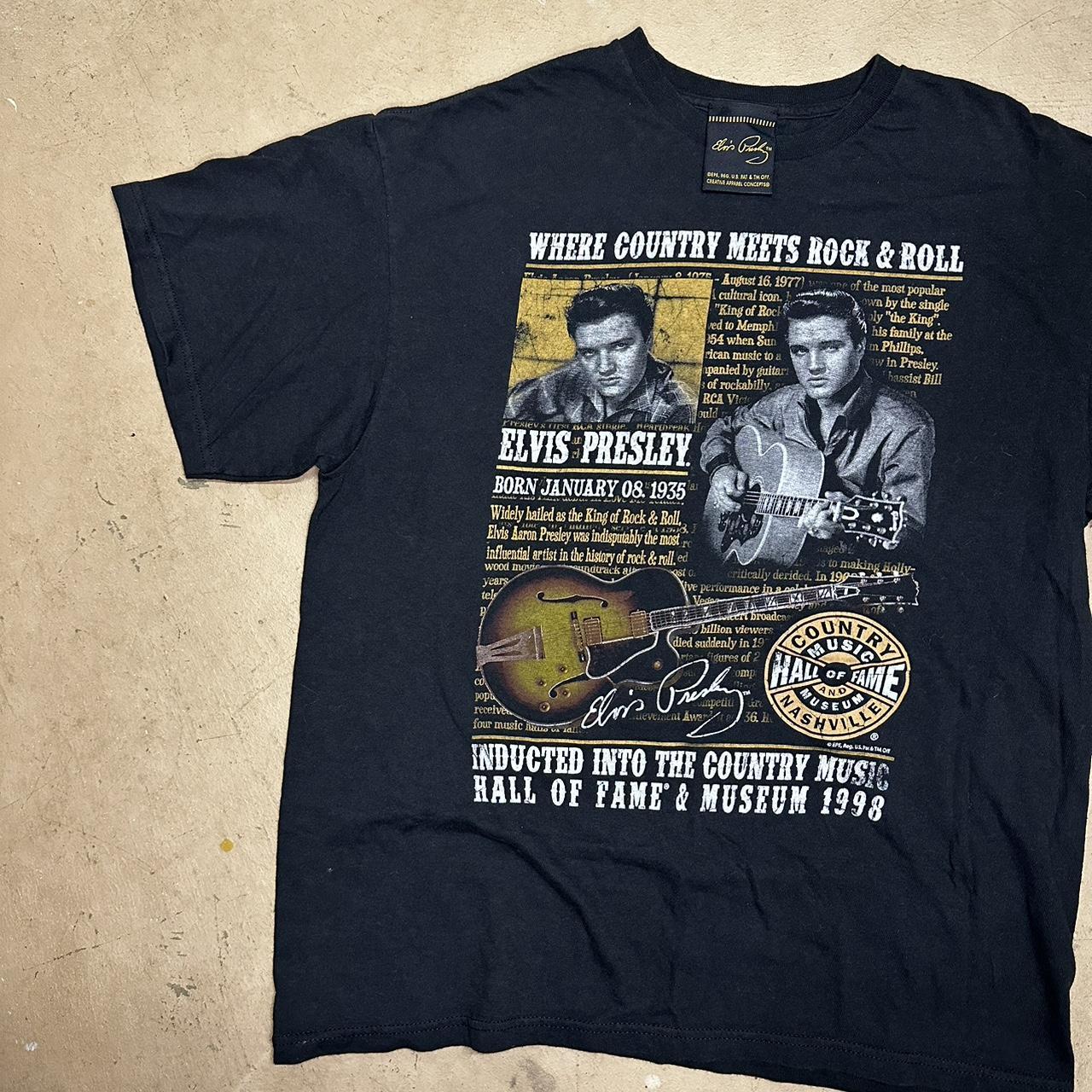 Vintage 1998 Elvis Presley Country Music Hall of - Depop