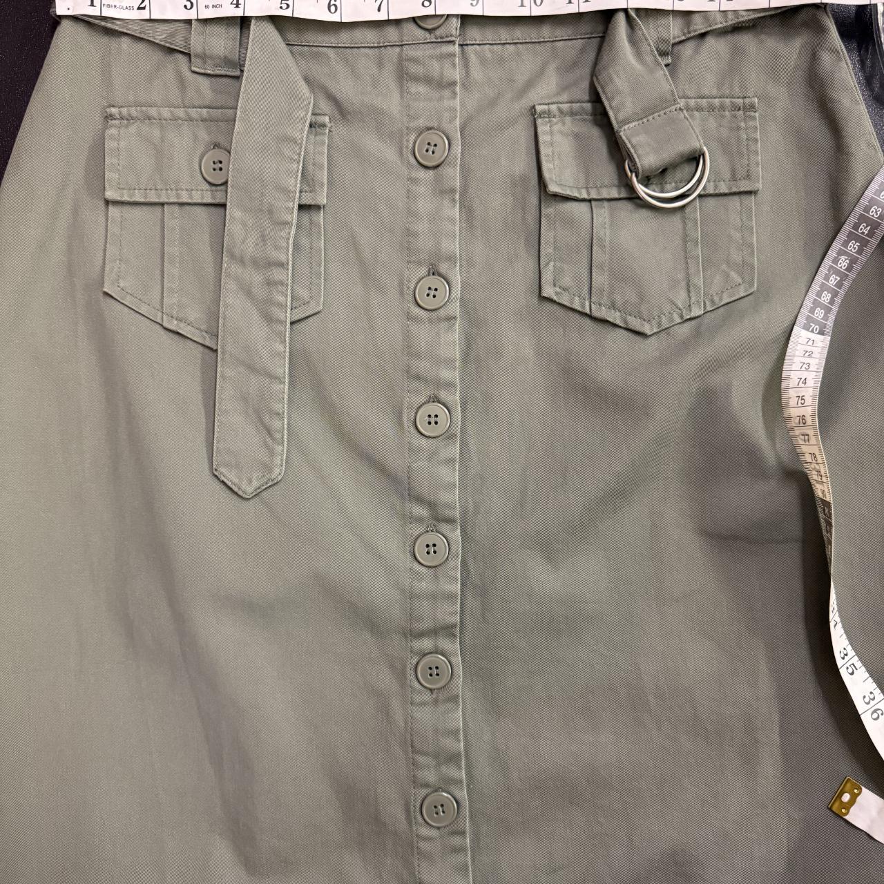 Basic Editions Women's Skirt - Green - 32" – Basi… - image 5