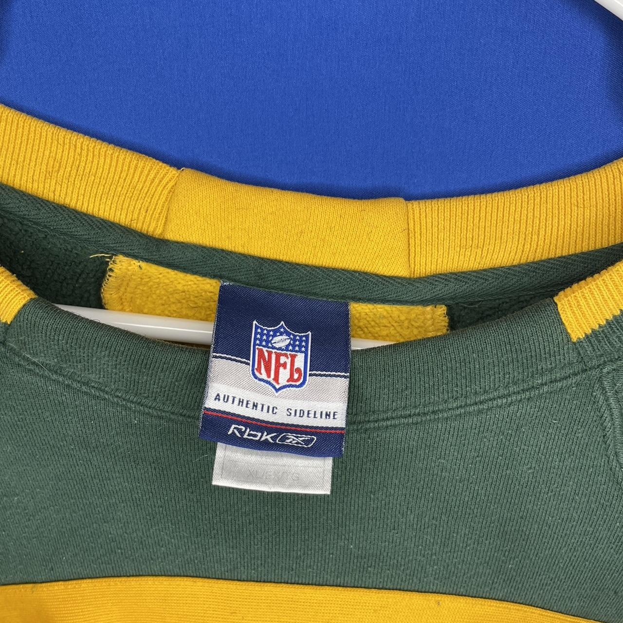 Green Bay Packers Sideline United Full Zip Hoodie by Reebok, 4X