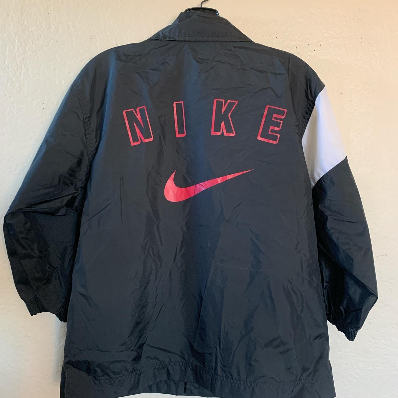 Nike Women's Black and Red Jacket