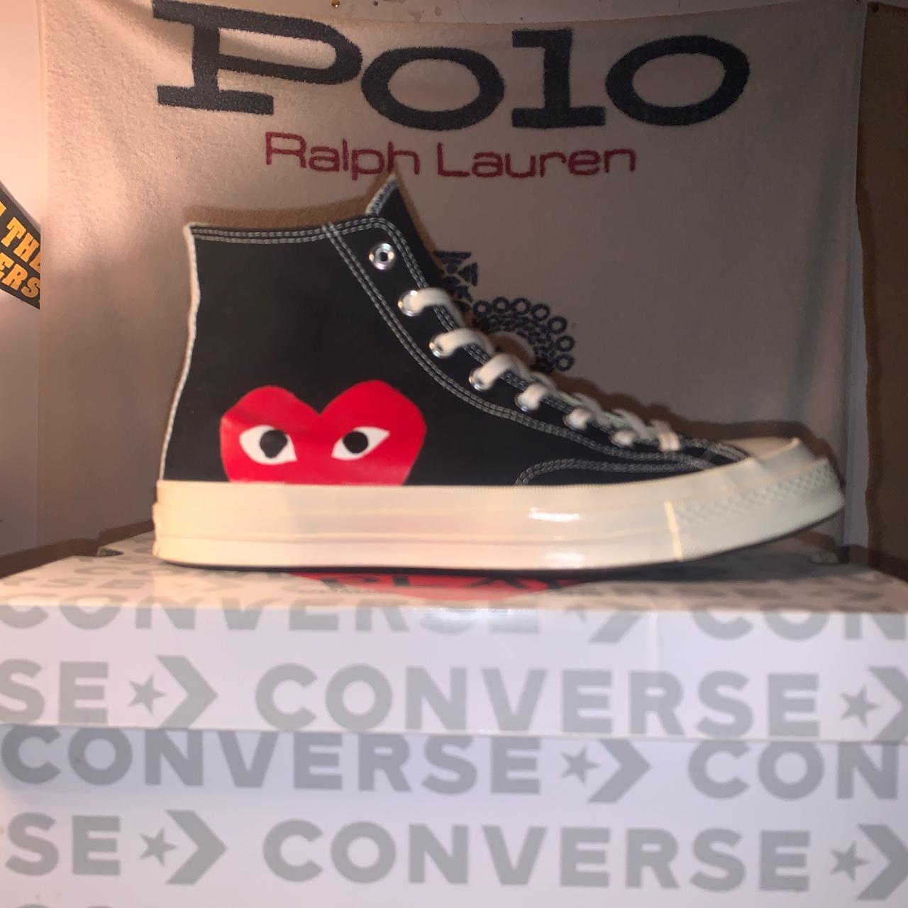 Size 12 2025 cdg converse