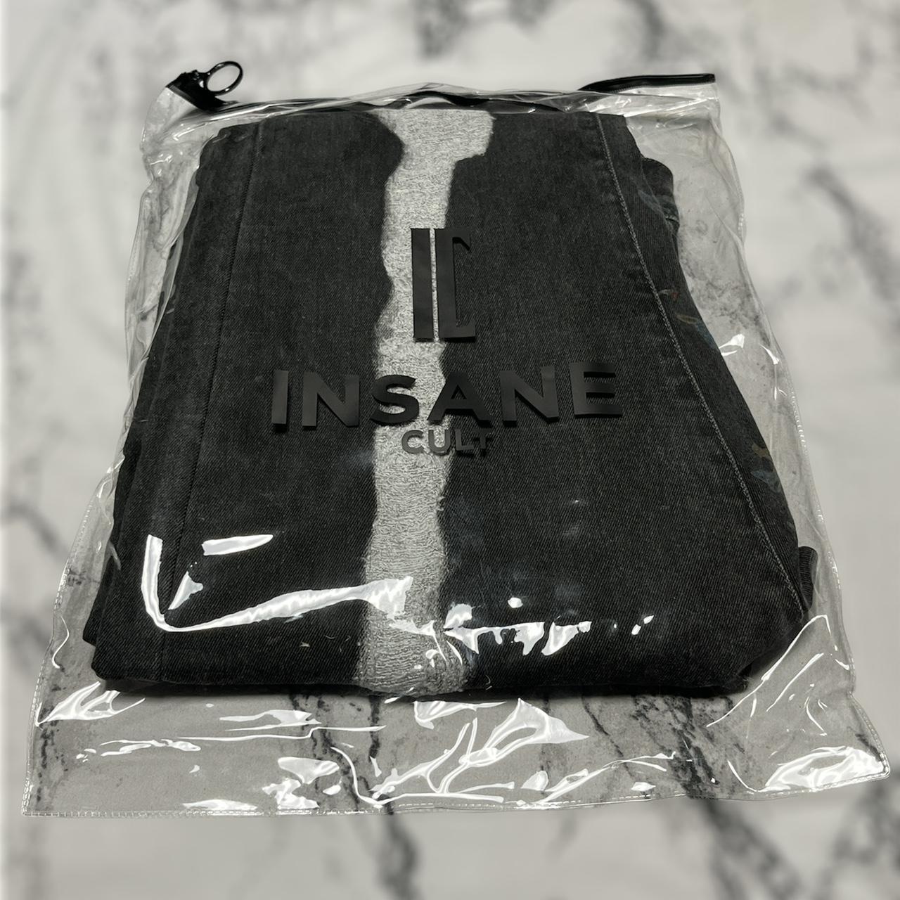 Insane Cult 2019 Release Bone denim black... - Depop