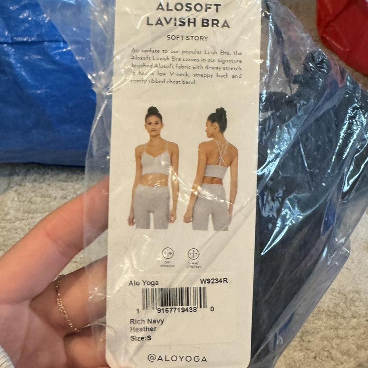 brand new alo sports bra in packaging Depop