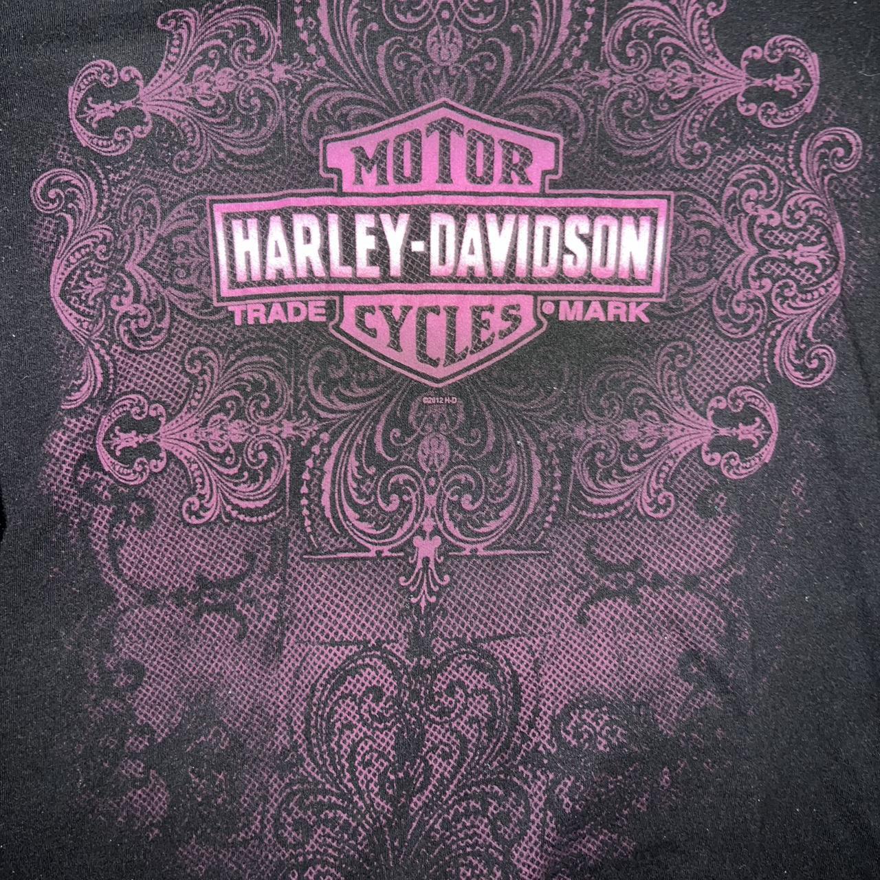 Harley Davidson Womens T Shirt Depop 