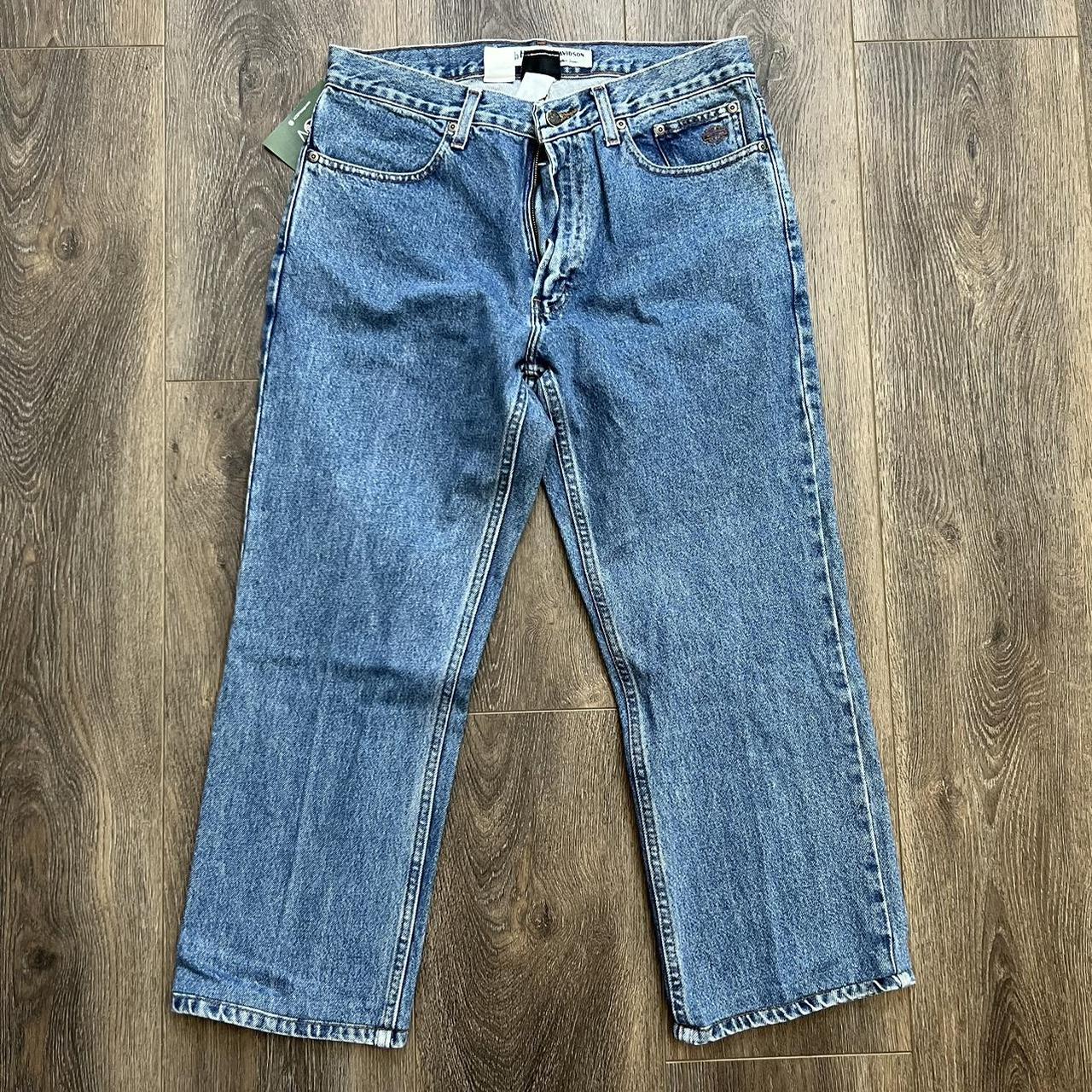 Men’s Harley Davidson Jeans Size 34 x 30 - Depop