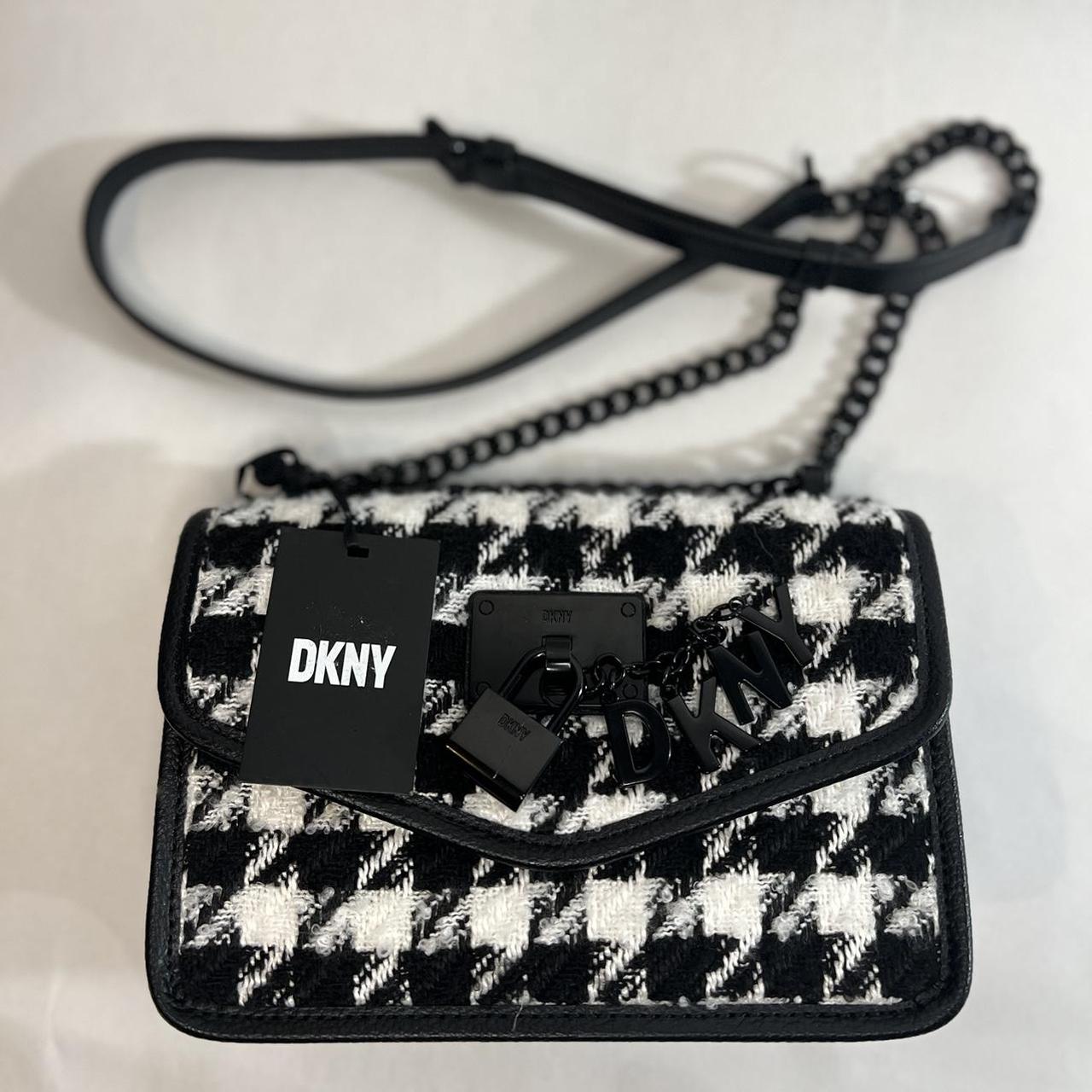 DKNY Women's Black and White Bag