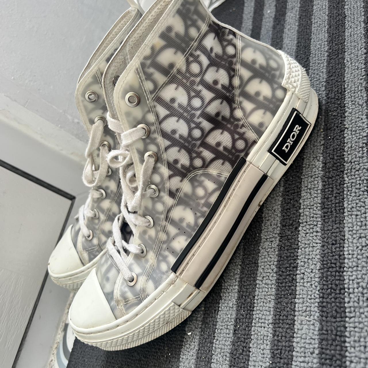 Dior high tops - size 6 worn but in good condition -... - Depop