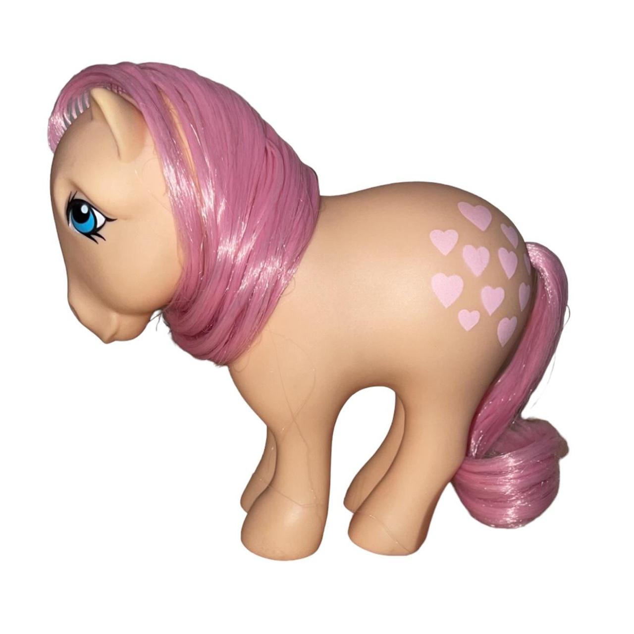 ✿ 1982 vintage my little pony peachy yellow with... - Depop