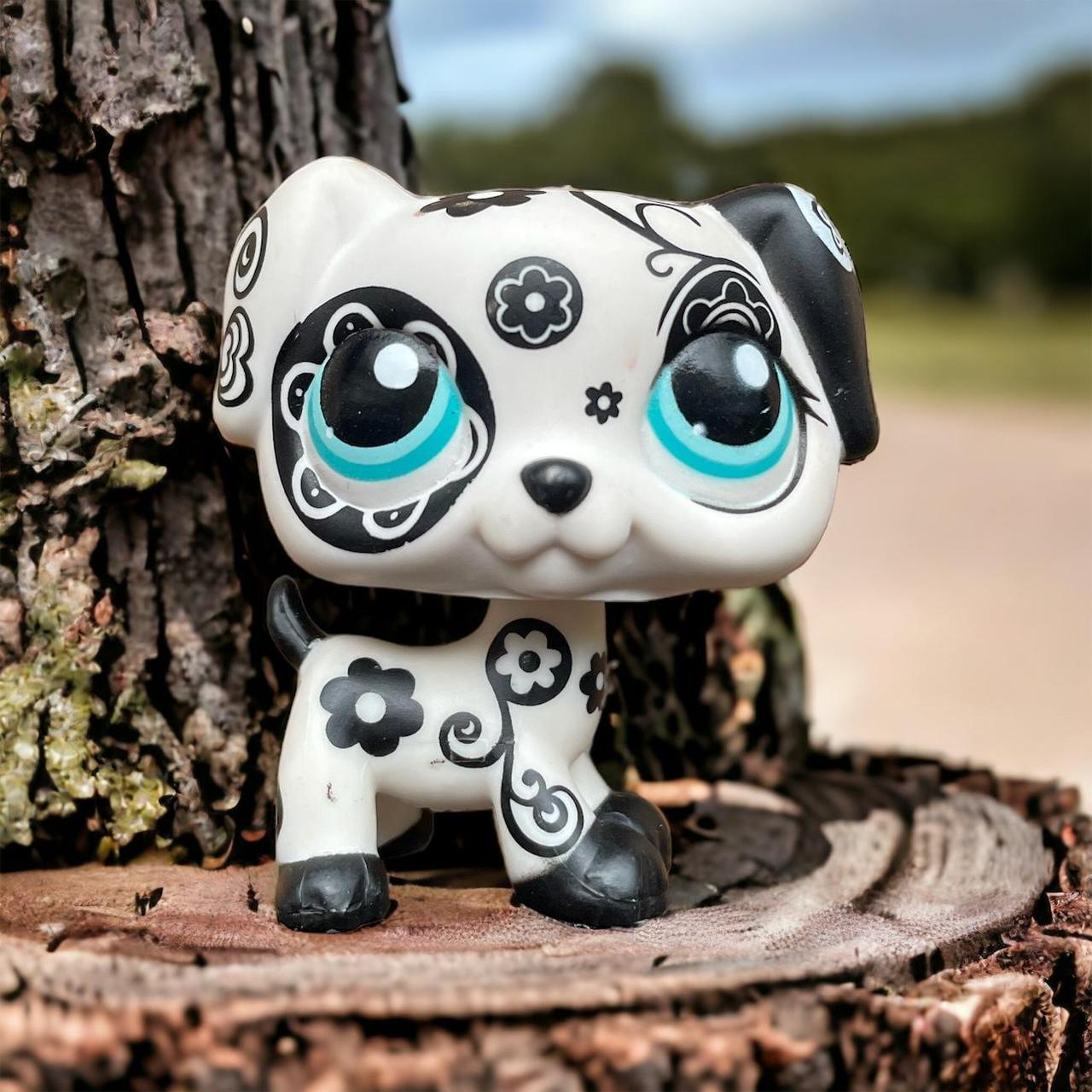 Littlest pet shop black and white discount