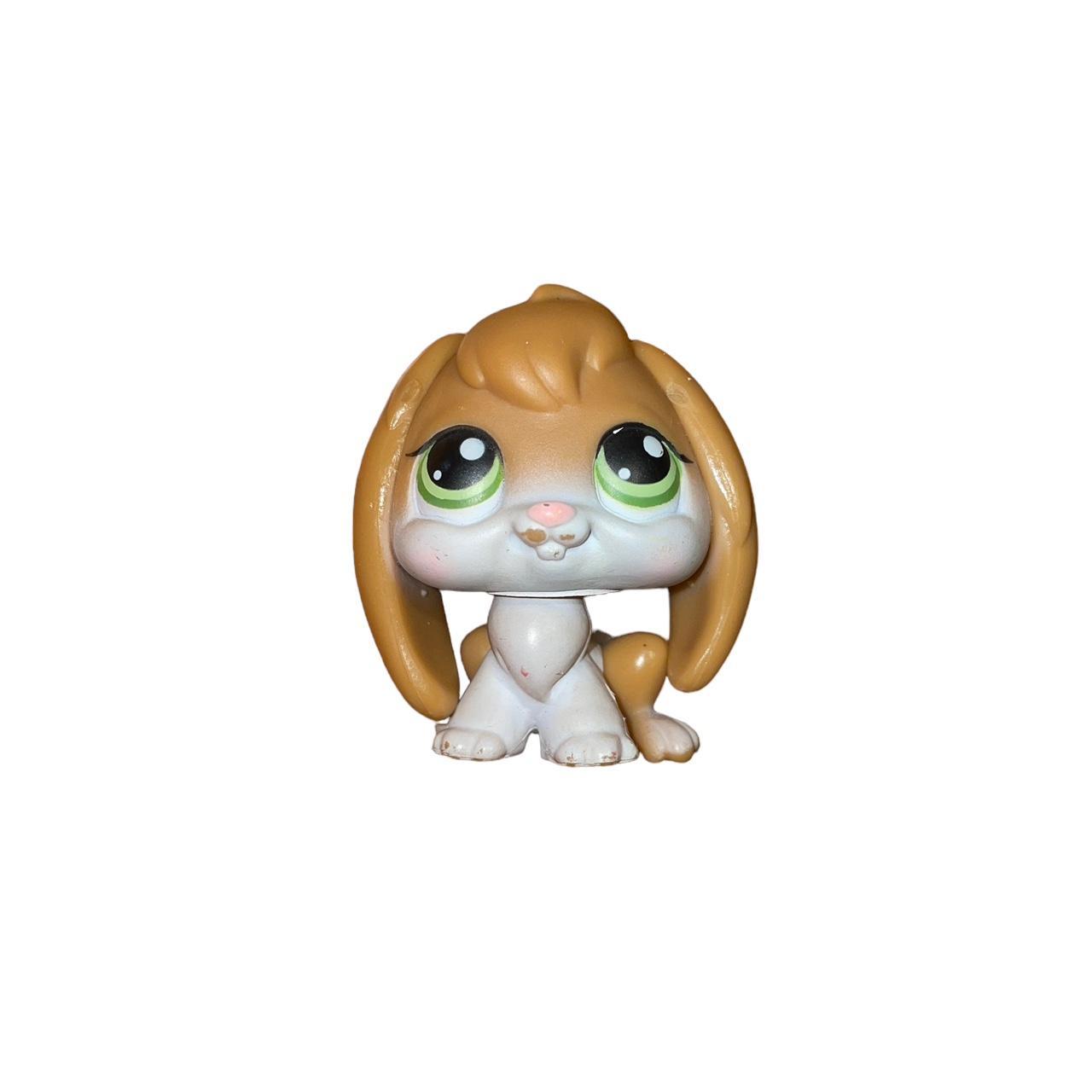 ✿ littlest pet shop 185 brown white lop Depop