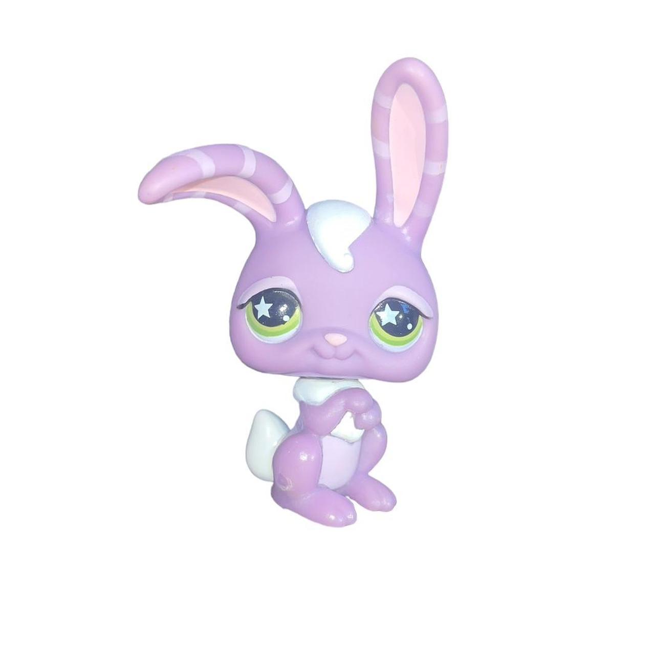 ✿ littlest pet shop 828 purple bunny rabbit Depop