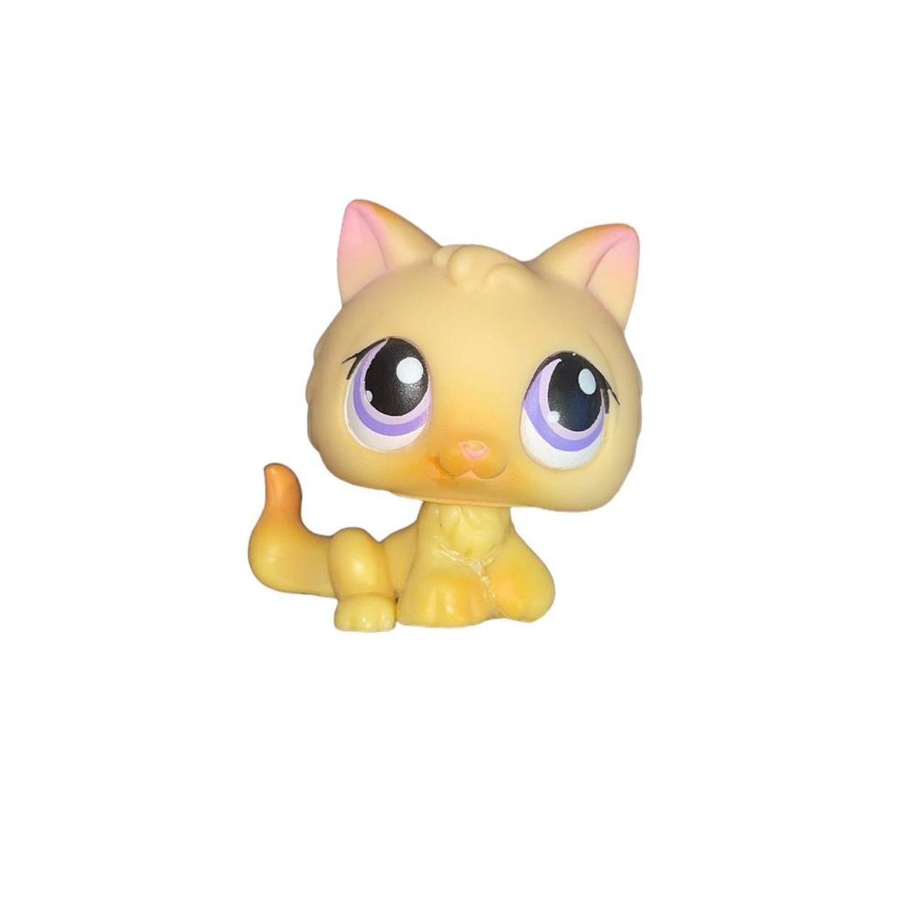 Littlest Pet Shop Yellow Cat LPS Littlest Pet Shop First