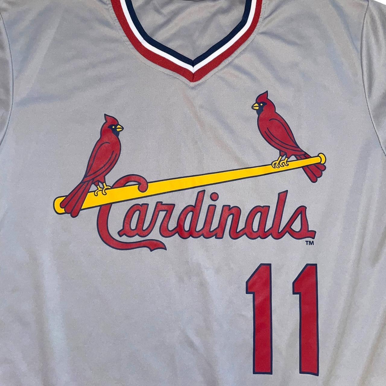 ✿ vintage 80s st louis cardinals jose oquendo mlb | Depop