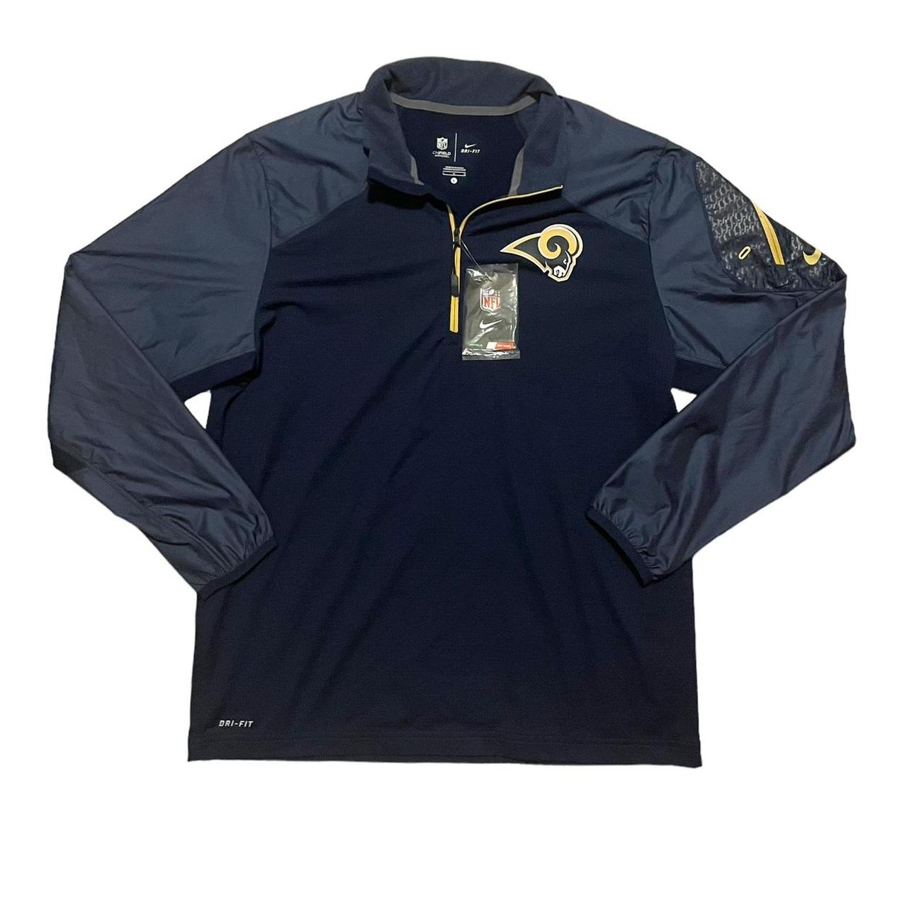 st. louis rams nike nfl football windbreaker