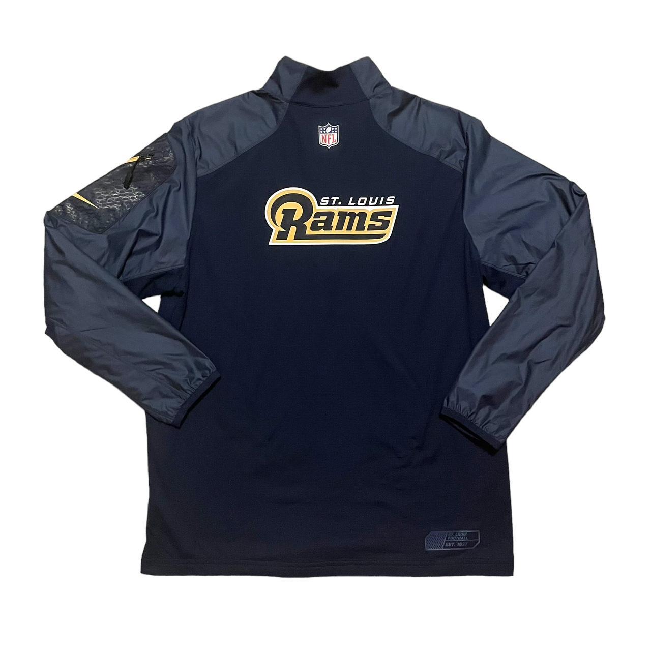 Nike rams windbreaker best sale