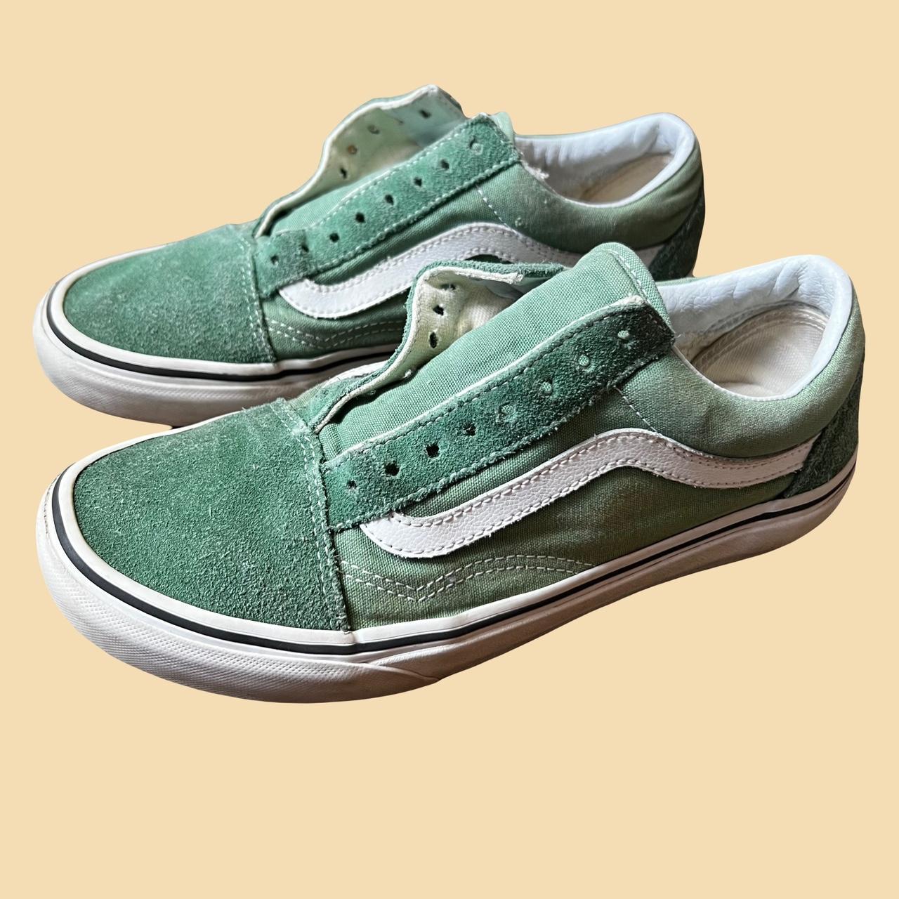 Green 2024 classic vans