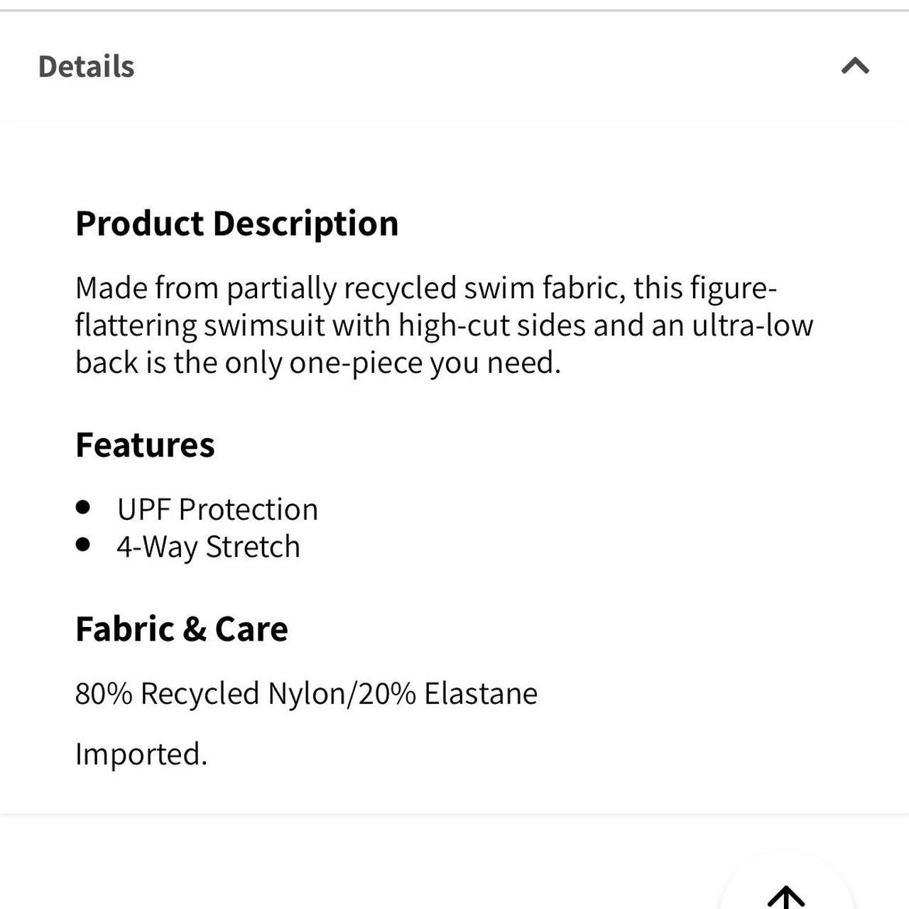 BNWT Fabletics Low Back OnePiece Swimsuit Depop