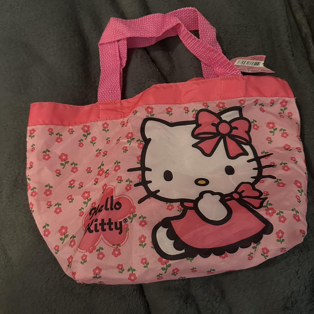 Hello kitty black and pink bag from 2014. In great - Depop