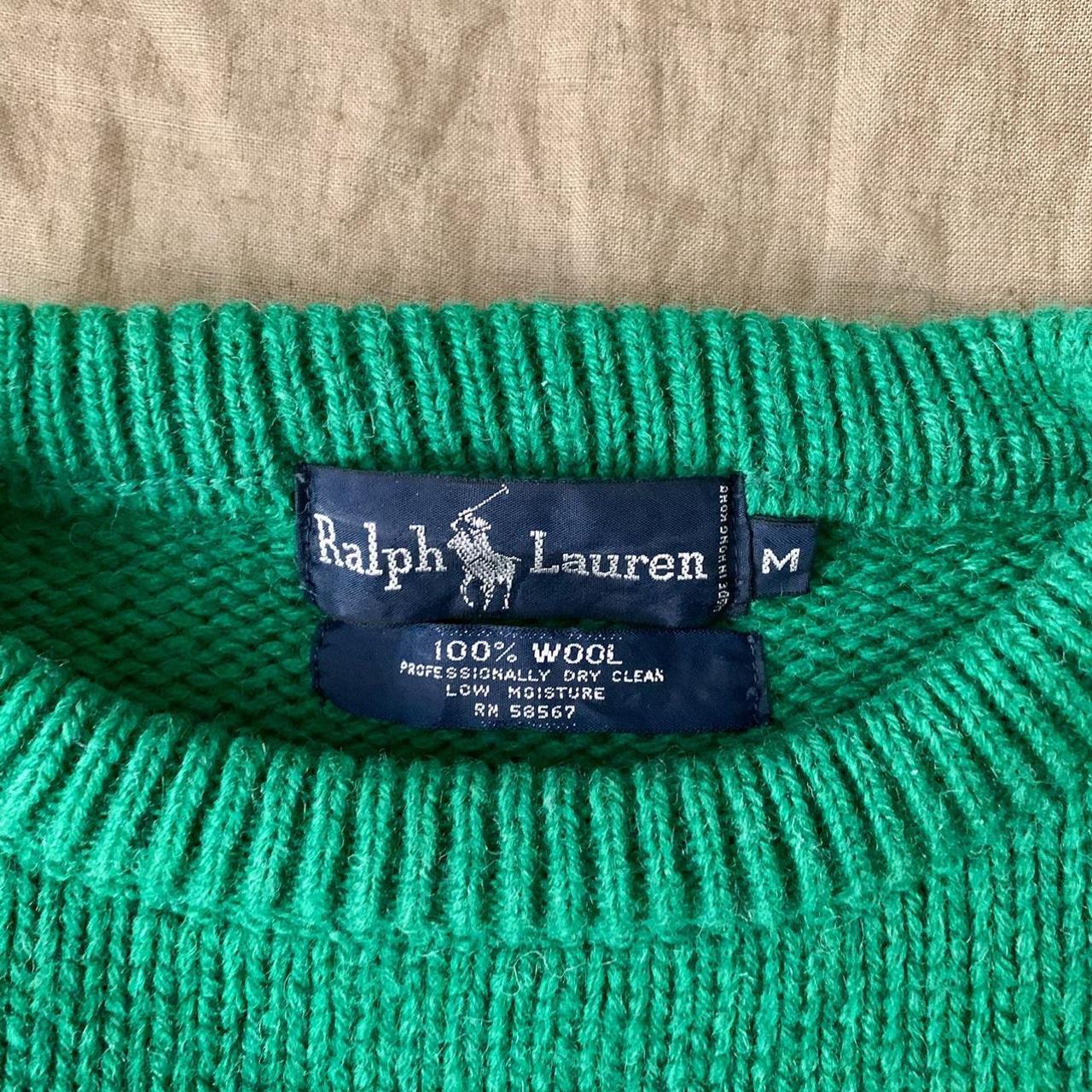 Vintage Polo Ralph Lauren Sweater Mens M Pullover... - Depop