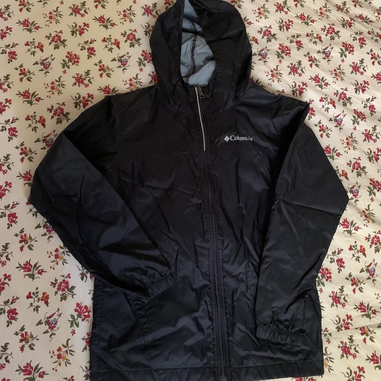 Columbia rain jacket hardly been worn size... Depop