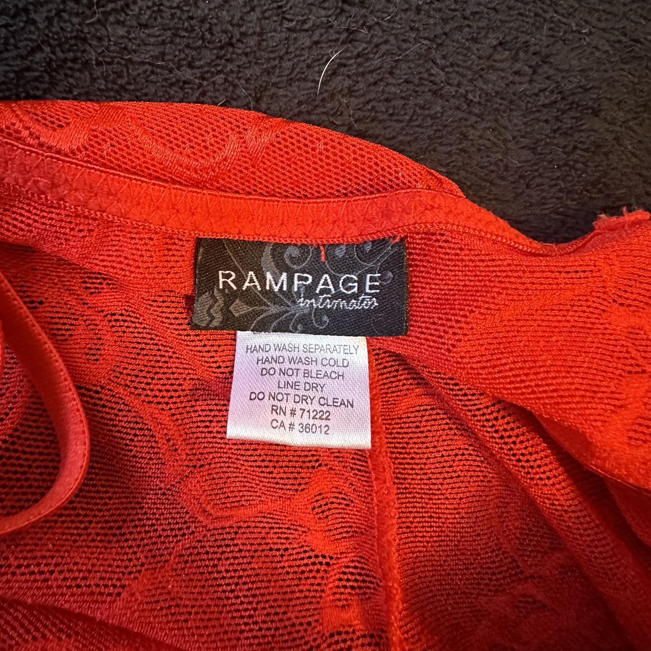 Rampage Sexy red and black lace lingerie -so... - Depop