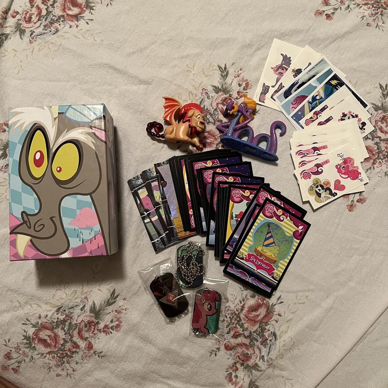 my little pony discord trading card set comes... Depop