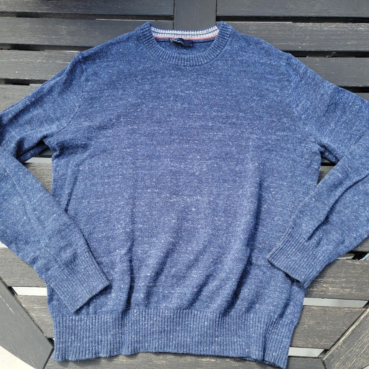 Navy blue GAP sweater Size L, fits closer to a... Depop