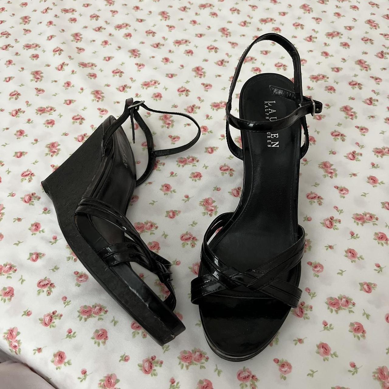 Ralph Lauren Women's Black Sandals