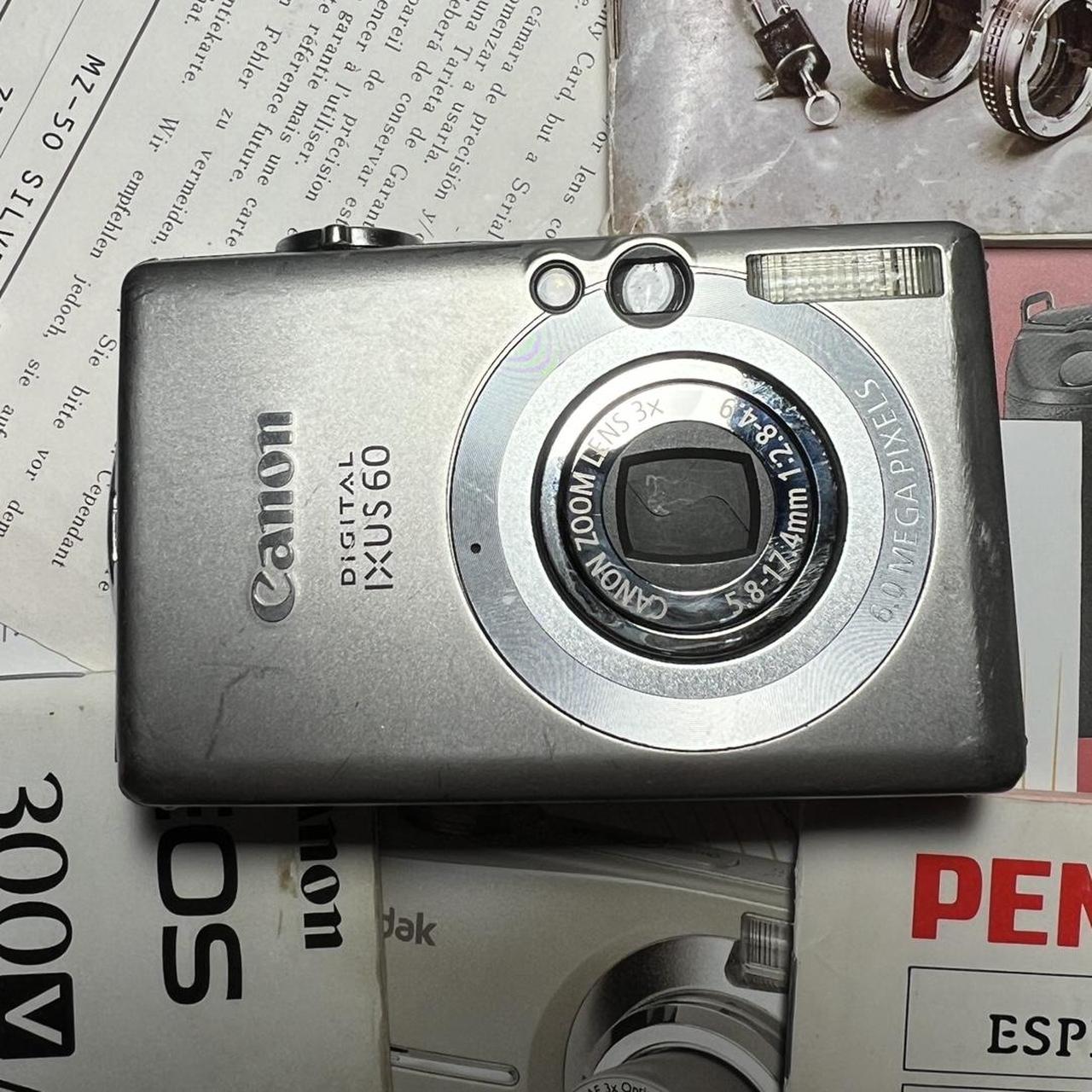 📸 Canon IXUS 60 Digital Camera Known as the... Depop