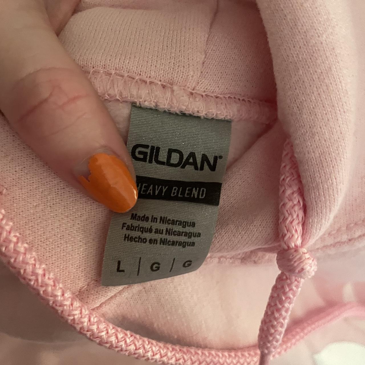 Playboy Men's Pink and White Hoodie Depop