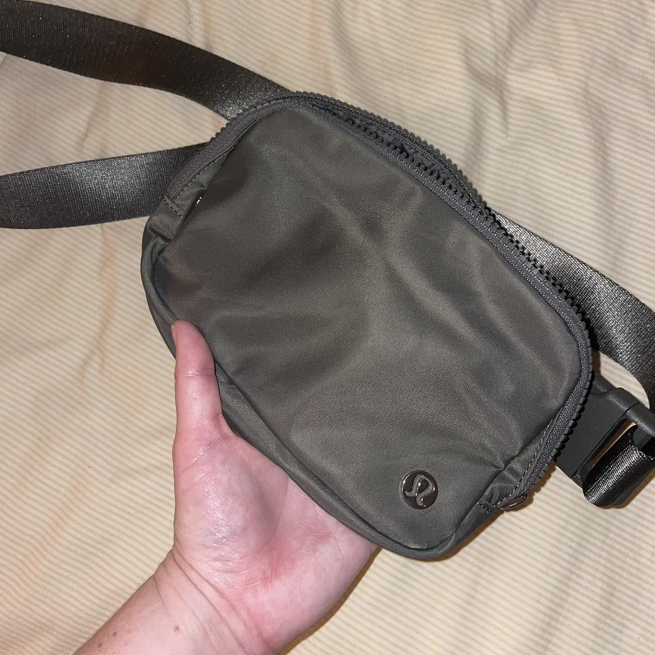 Lululemon Belt Bag in Grey Sage Regular size Good... - Depop