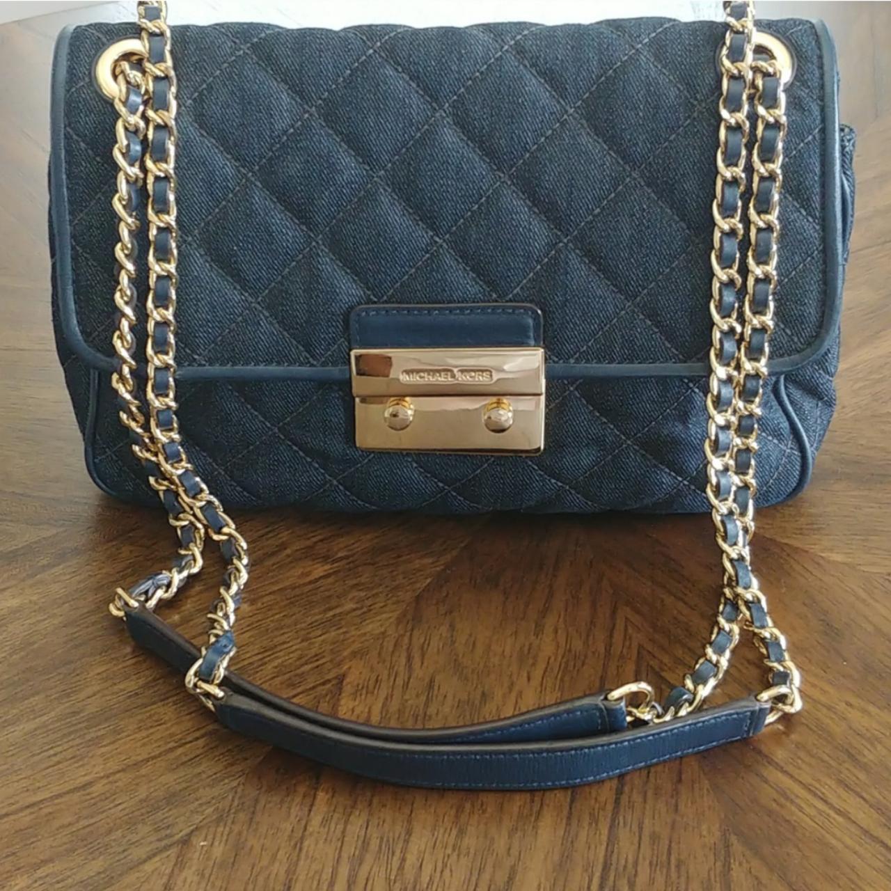 Michael kors sloan denim bag hotsell