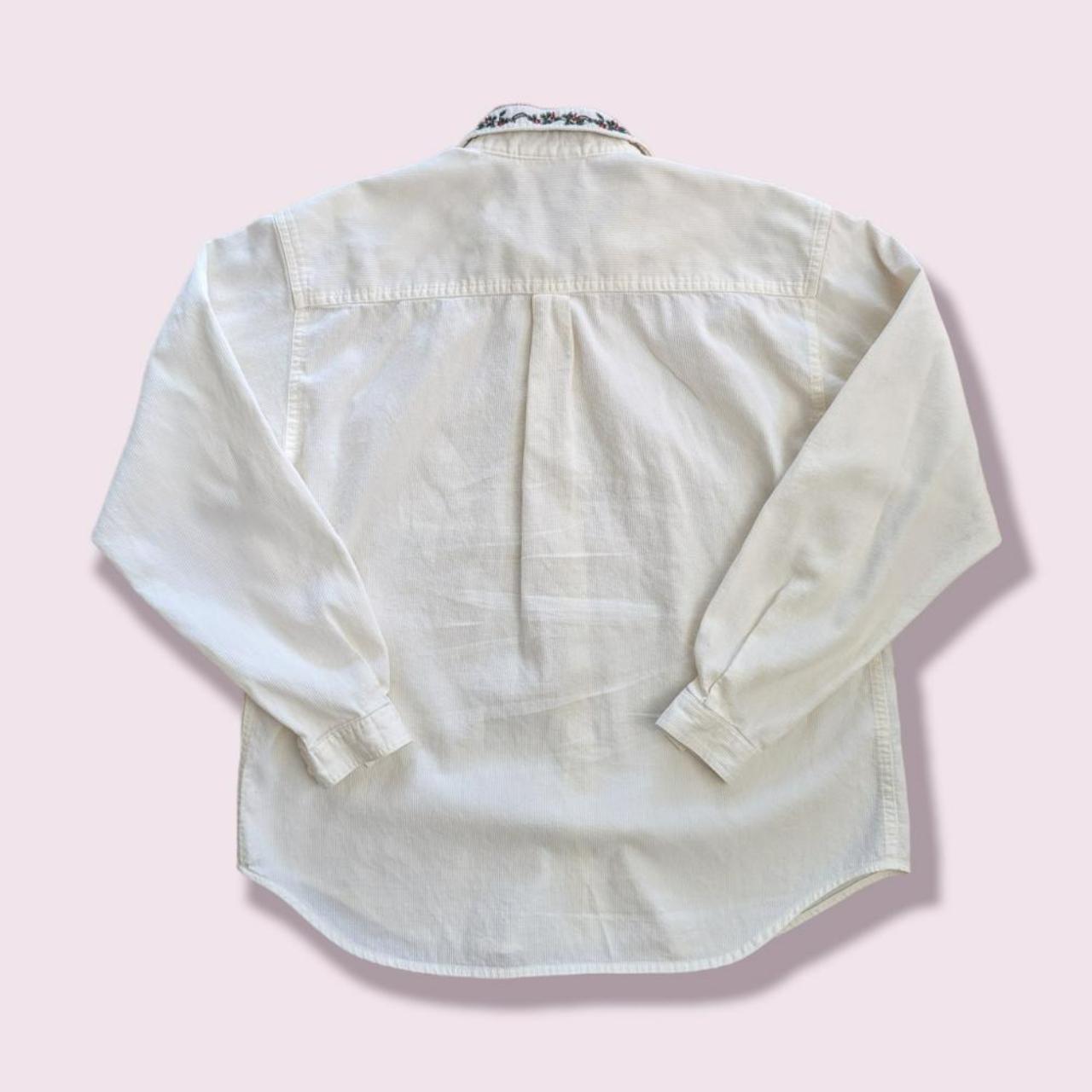 Northern Reflections Women's Cream Shirt | Depop