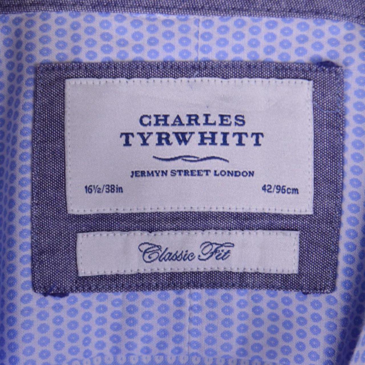 Charles Tyrwhitt Men's Blue Shirt (6)