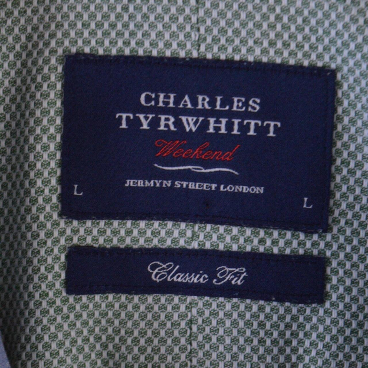 Charles Tyrwhitt Men's Green Shirt (6)