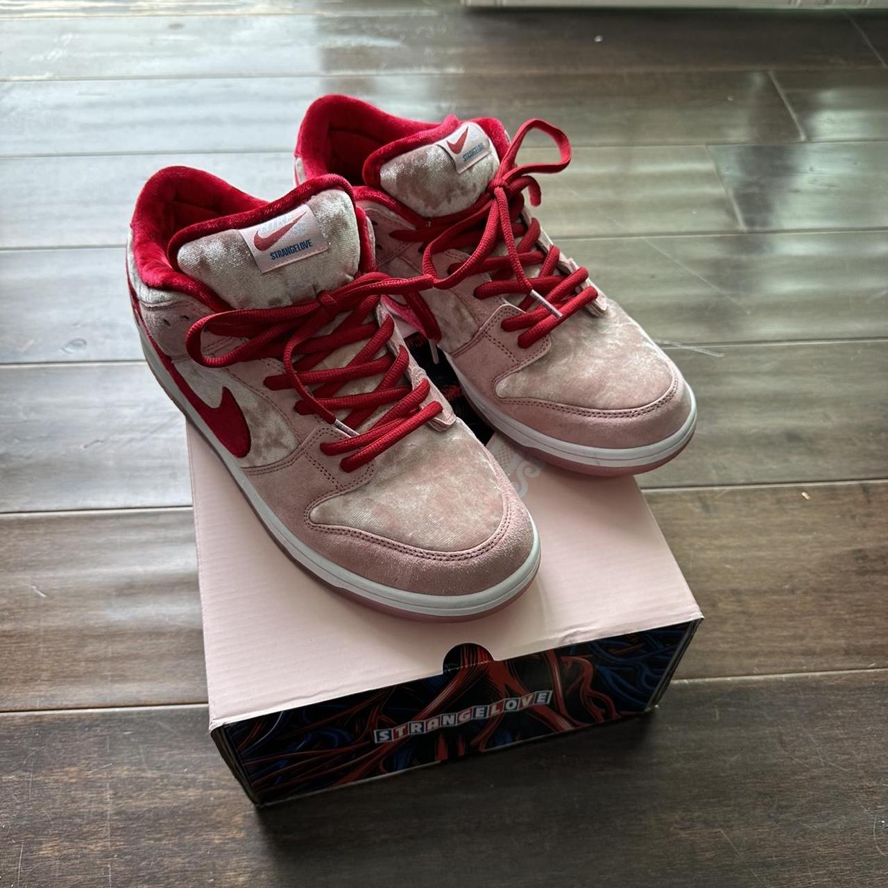 strange love nike dunks