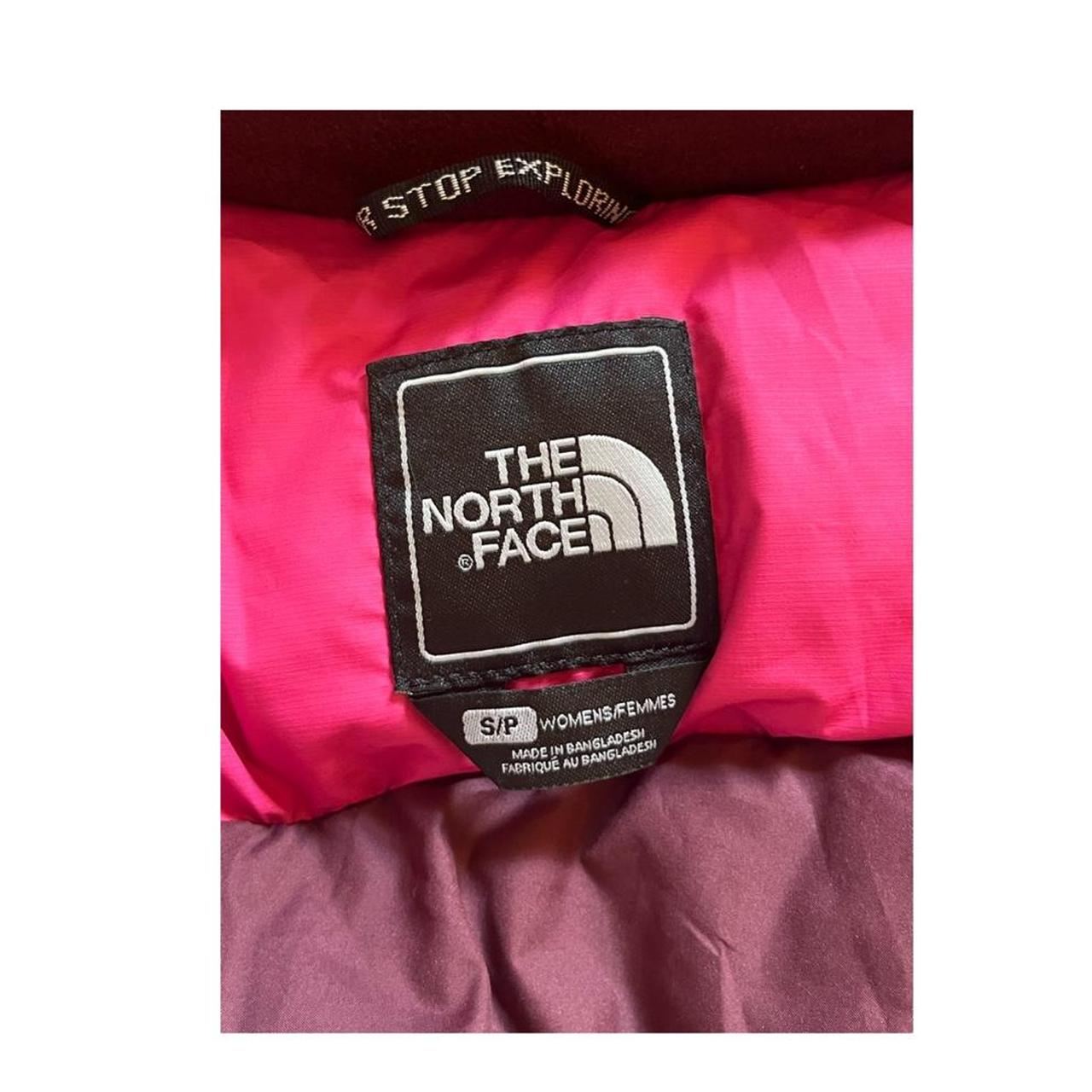 Pink The North Face body warmer - size S - model... - Depop