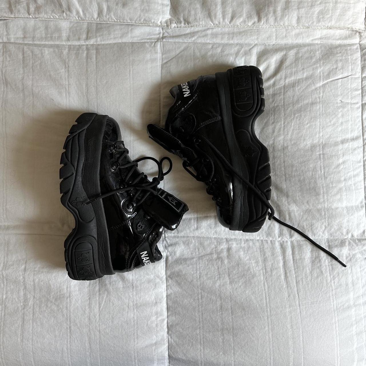 Black Patent Naked Wolfe Depop