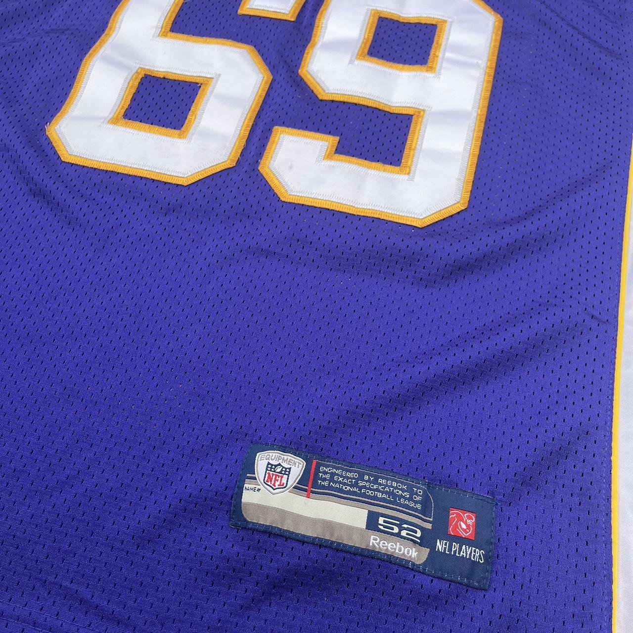 Reebok NFL Equipment Minnesota Vikings #69 Jared Allen Purple