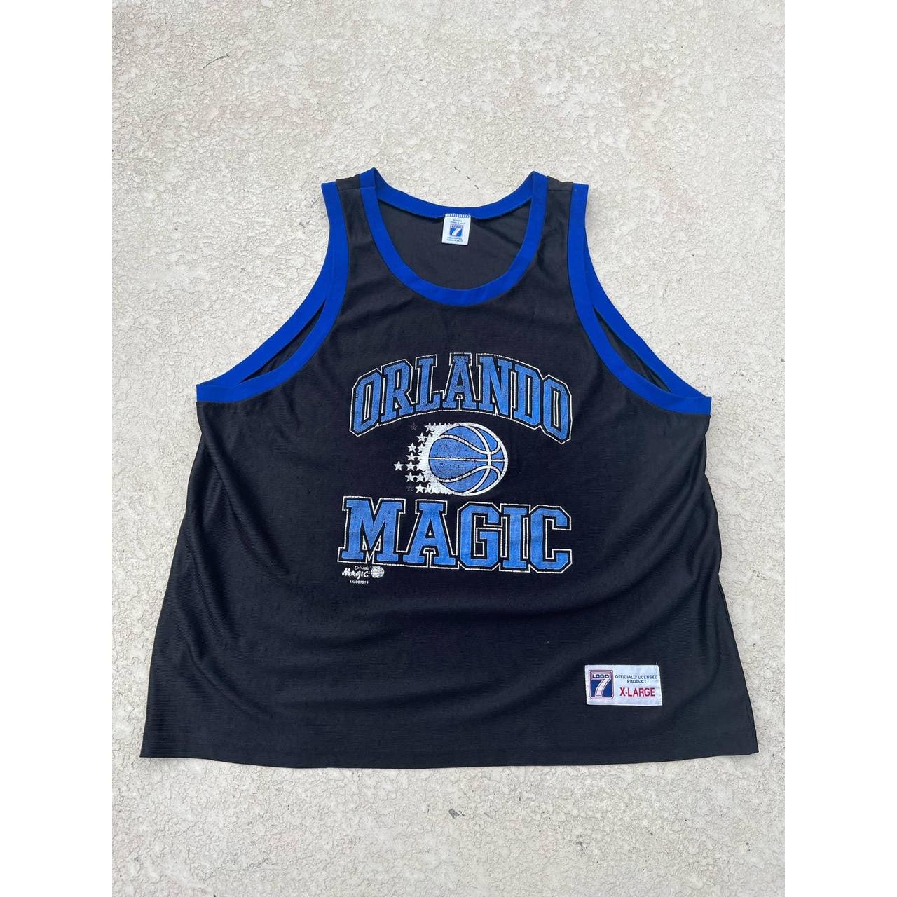 black and blue orlando magic jersey