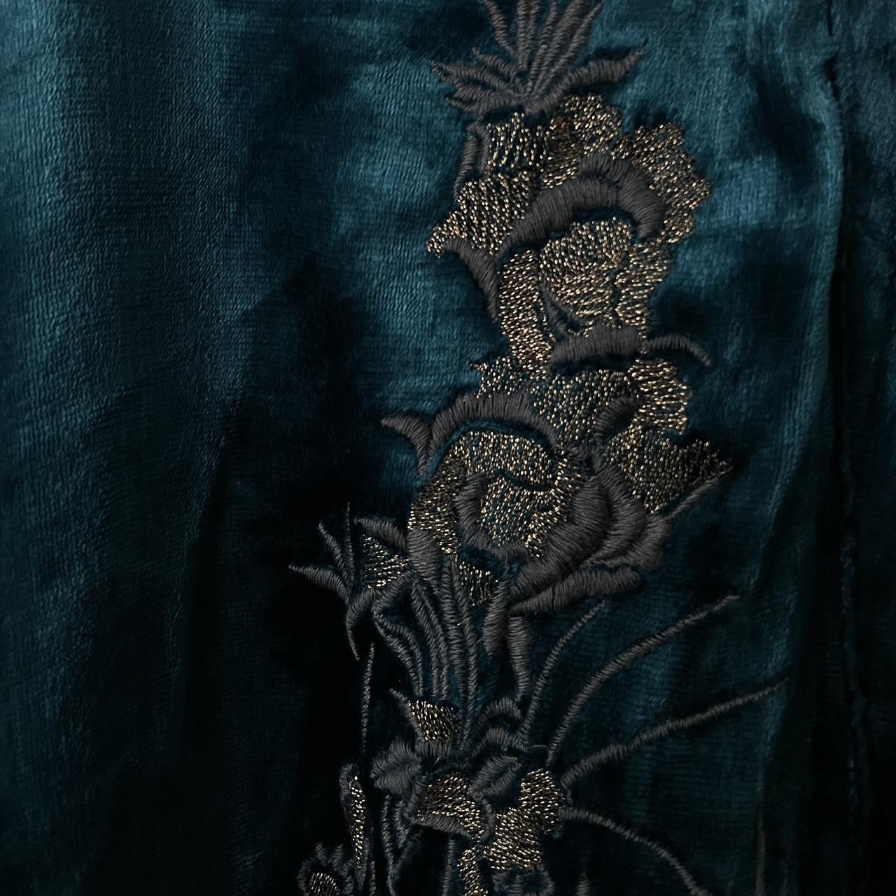 Anthropologie Women's Blue Robe Depop