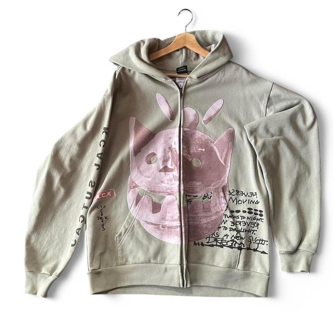 パーカー・フーディ Travis Scott New Sight Zip Up Hoodie Travis-Scott-New-Sight-Zip-Up-