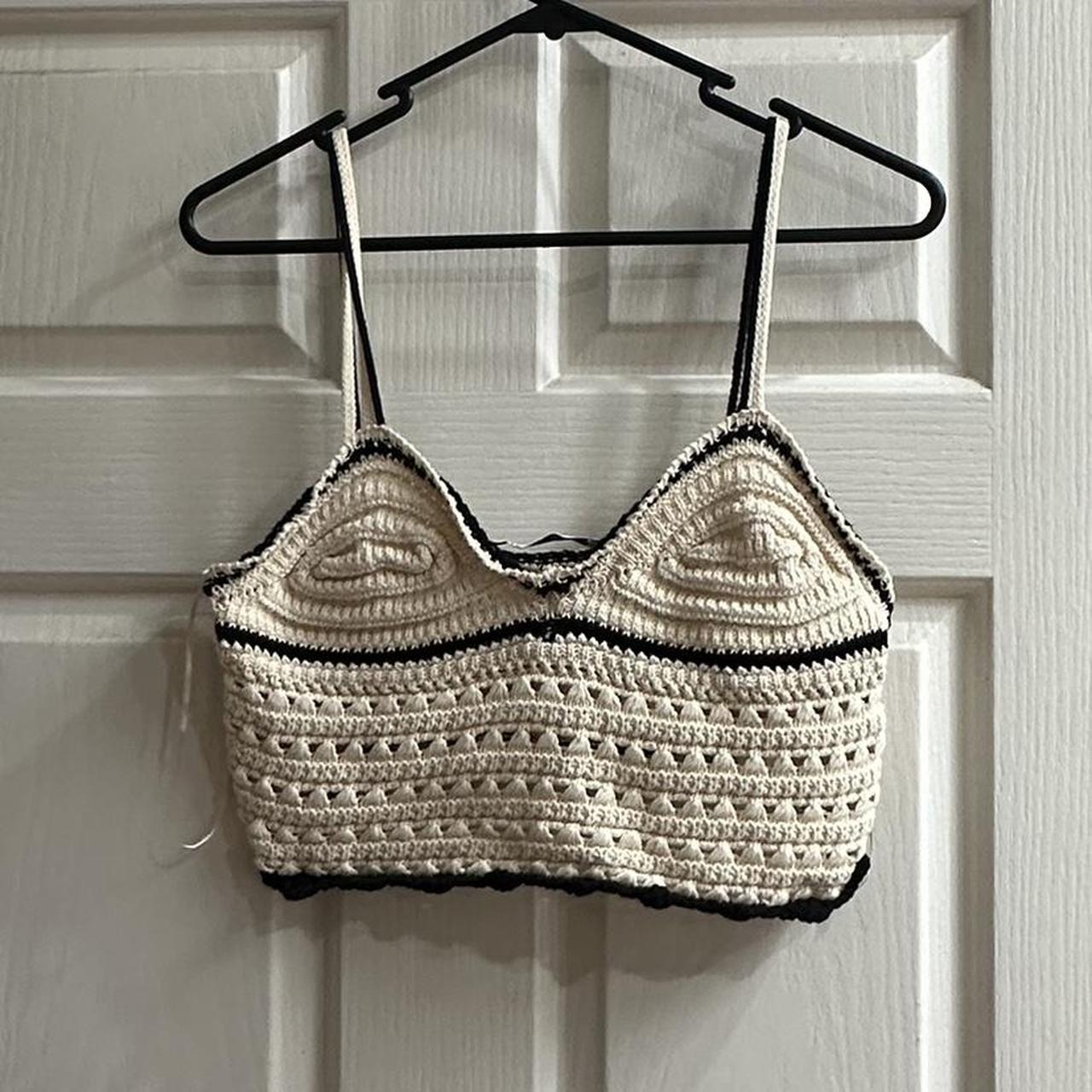 Zara crochet top - Depop