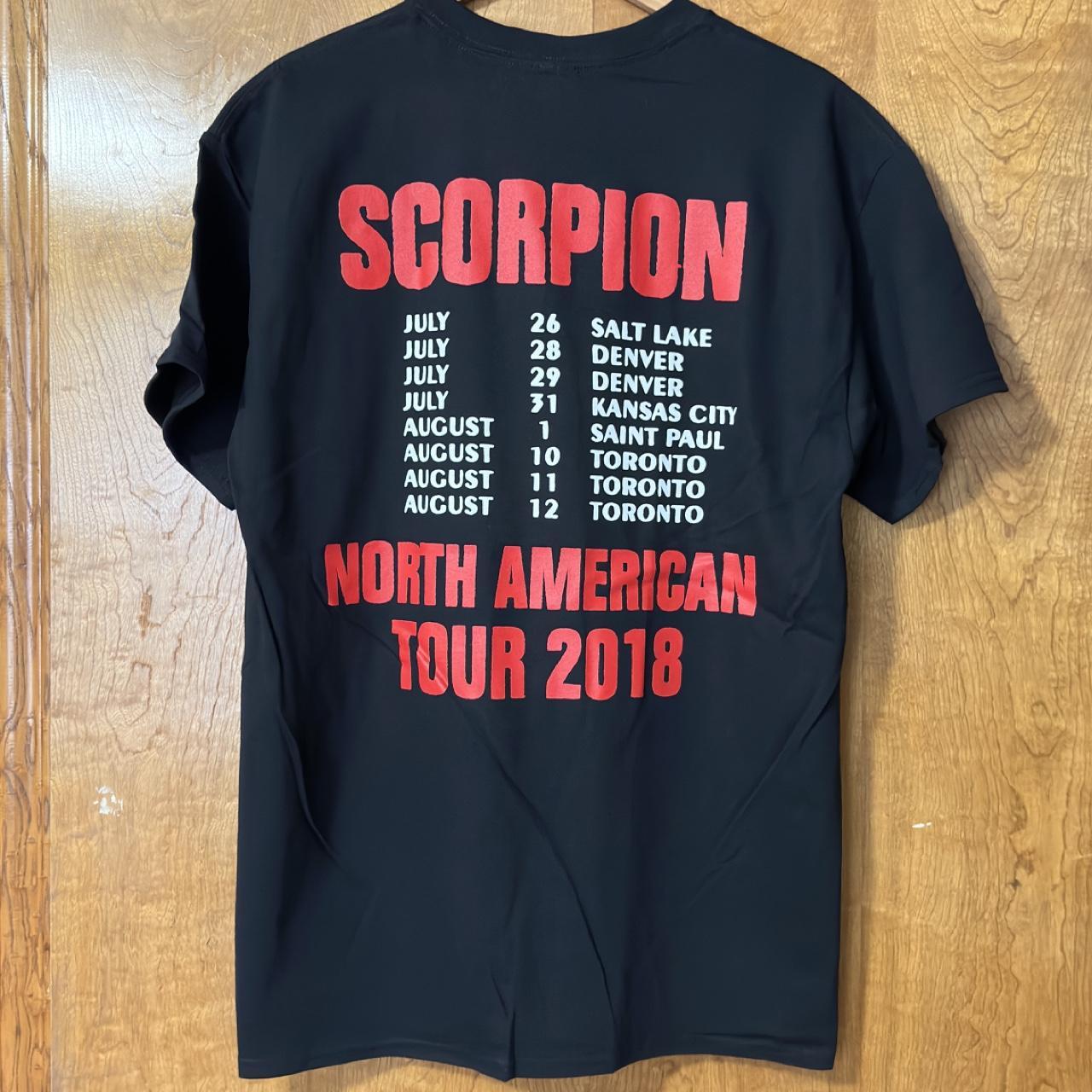 fyrretræ Tochi træ lede efter Drake Scorpion Tour Shirt Mens Large North America... - Depop